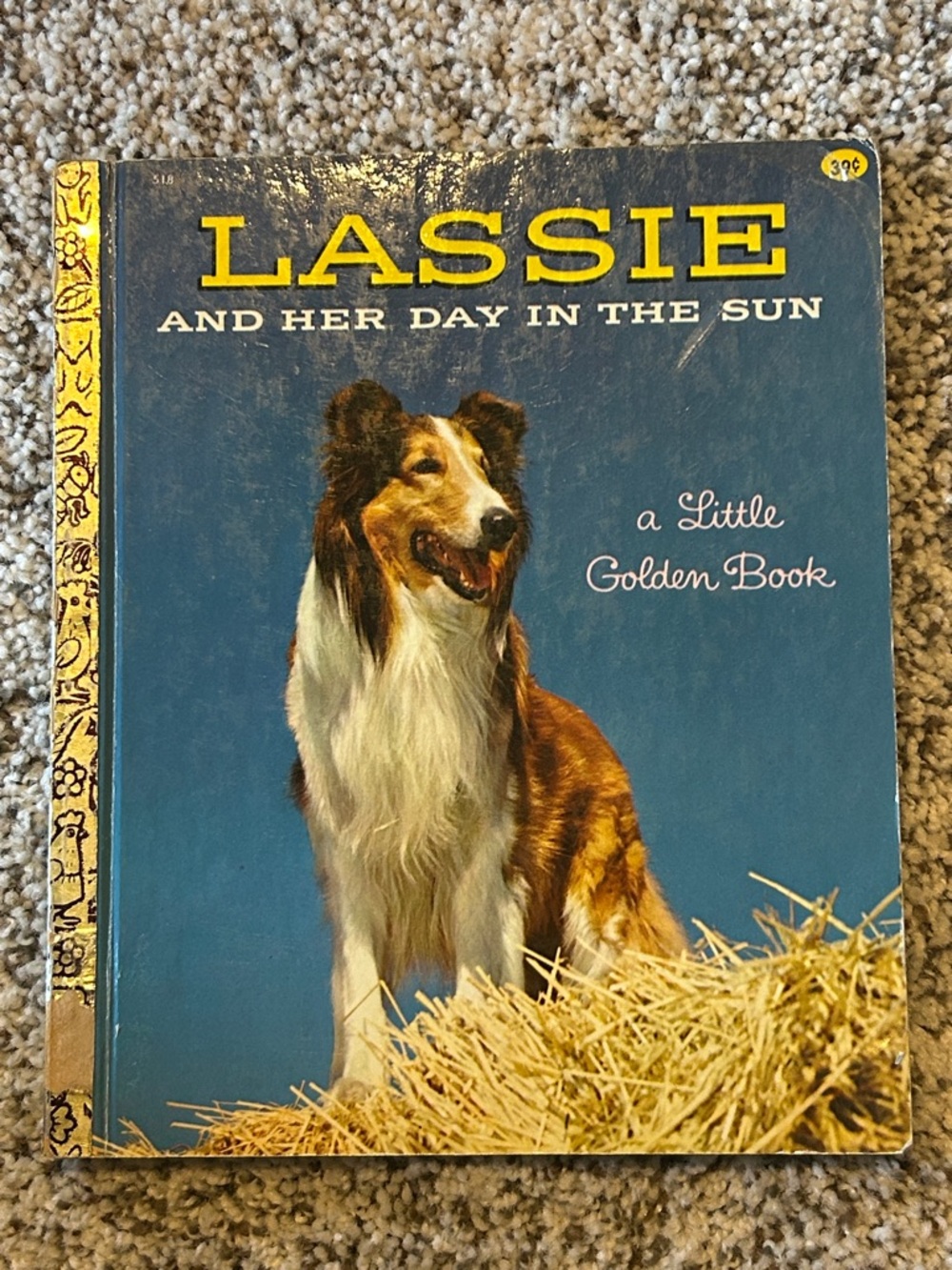 Lassie and Her Day in the Sun Vintage Little Golden Book
